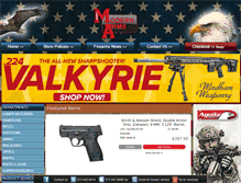 Tablet Screenshot of modernarms.biz